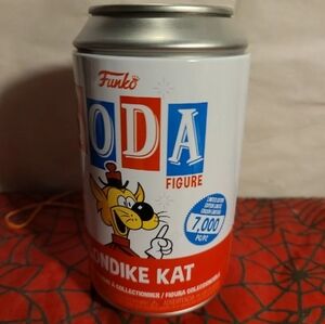 139126 Soda Klondlike Kat Limited Edition Wildcat Cartoon Common. Never opened.